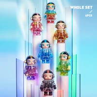 pop mart mega collection 400 space molly soft drink series mystery box 6pc