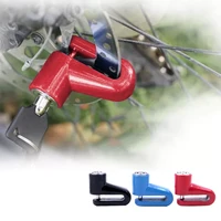 fit for mountain bike bicycle disc brake lock keyless press push lock portable anti theft mini riding accessories