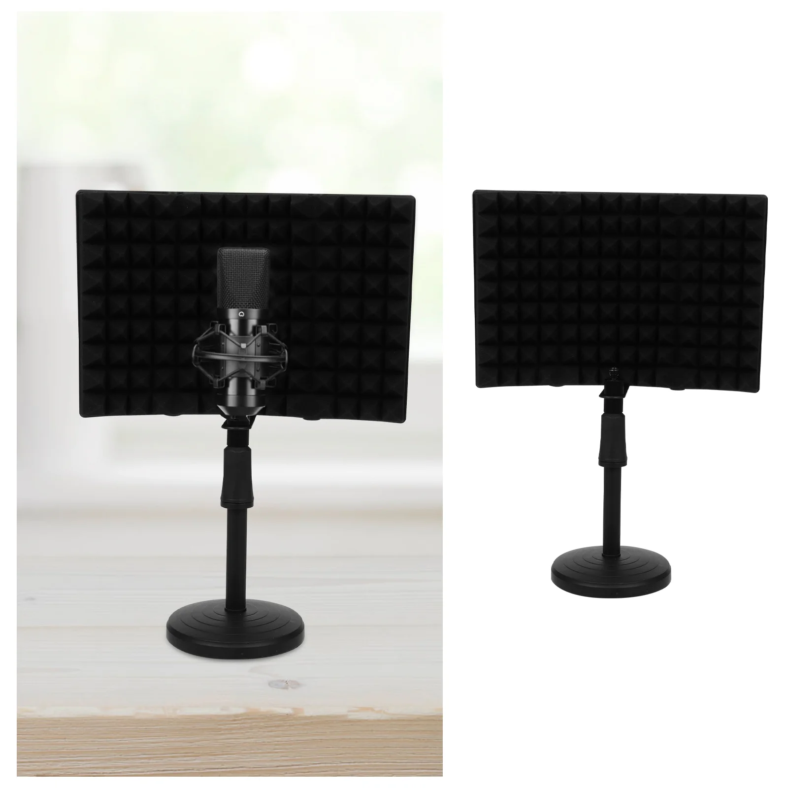 

Microphone Acoustic Shield Vocal Recording Panel Microphone Microphone Sound Shield Mic Pops Filter Mic Filter Shield