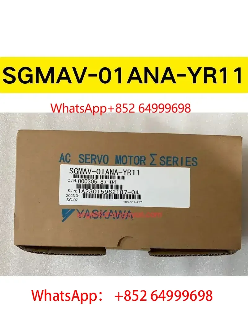 SGMAV-01ANA-YR11 Совершенно новый серводвигатель SGMAV 01ANA YR11
