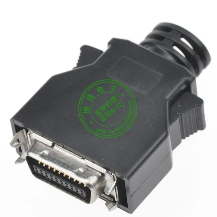 

New MDR Cable Connector male 20-Pin SCSI CN Connector For MR-J2CN1