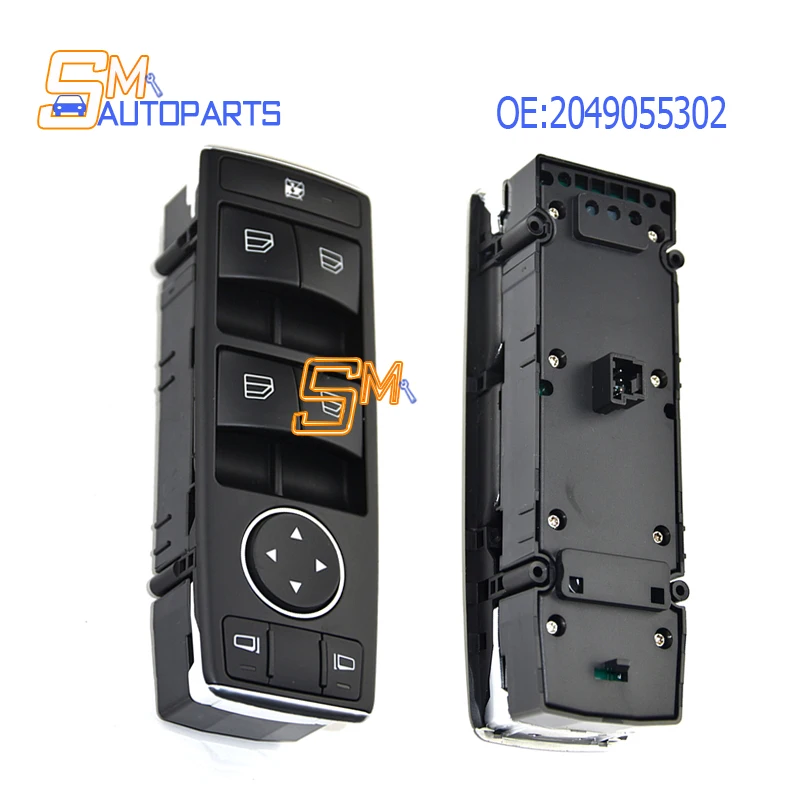 Новый главный переключатель управления окном A2049055302 для Mercedes-Benz C250 C300 C350 E350 2049055302