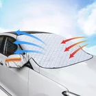 Автомобильный зимний щиток от снега Wonderlife, магнитный противоморозный анти-замораживание и защита от снега, Солнцезащитный блок и теплоизоляция