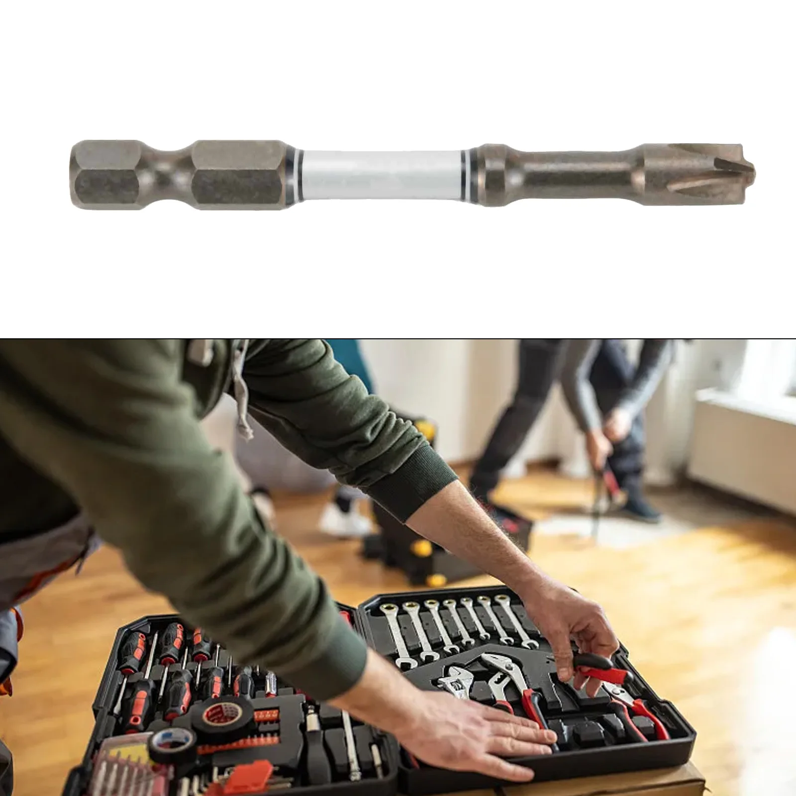 

Electrician Batch Head Magnetic Special Slotted Cross Screwdriver For Socket Switch Non-Slip DisassembTool Electric Screwdriver