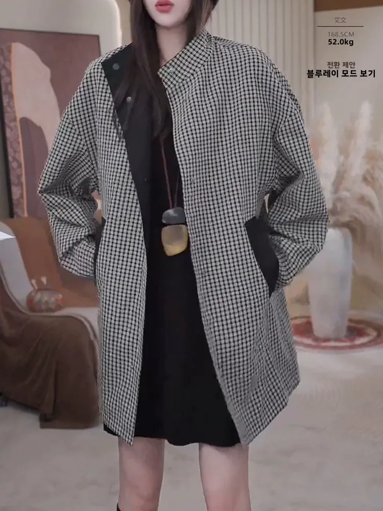 Европейские товары больших размеров. Высококачественный британский плащ в