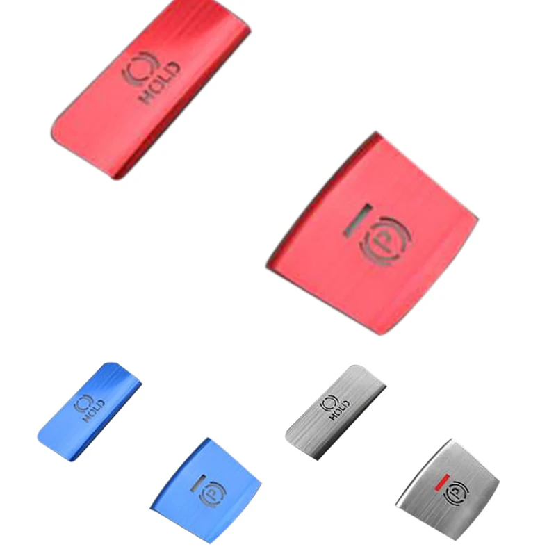 

Car Electronic Handbrake Central Control Button Decoration Sticker Cover Trim For Toyota 8Th Camry,2PCS