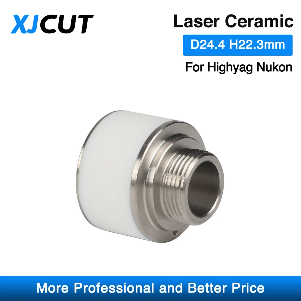

Держатель керамического лазерного сопла XJCUT Nukon/Highyag диаметром 22,3 мм и высотой мм, резьба M15 для лазерной режущей головки Nukon/Highyag