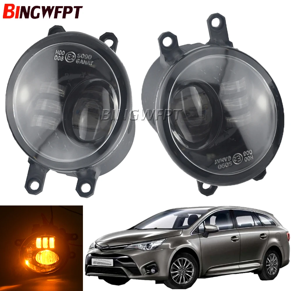 

For Toyota Avensis (_T27_) 2015 2016 2017 2018 Car LED Lens Lamp Fog Light H11 12V Fog Light Assembly