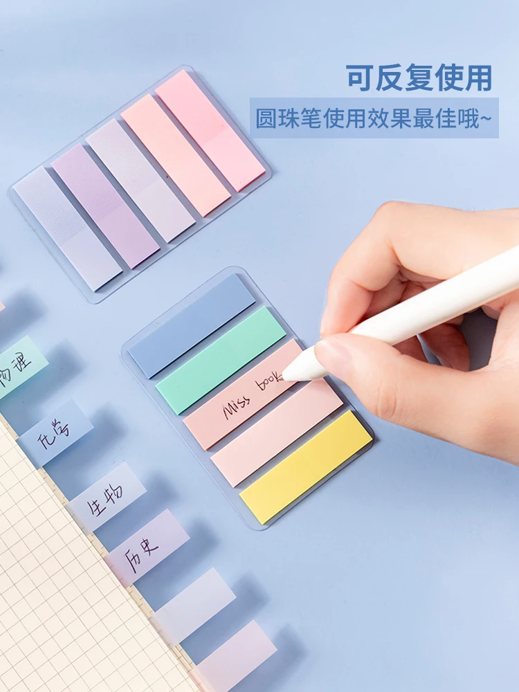 100Sheets/Pack Colorful Fluorescence Post Index Sticky Notes Creative Office School Memo Pads Self-Adhesive Ponit it Stickers - купить по