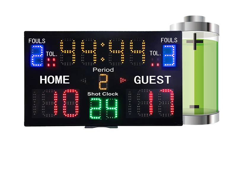 Многофункциональная электронная настольная доска для баскетбола с