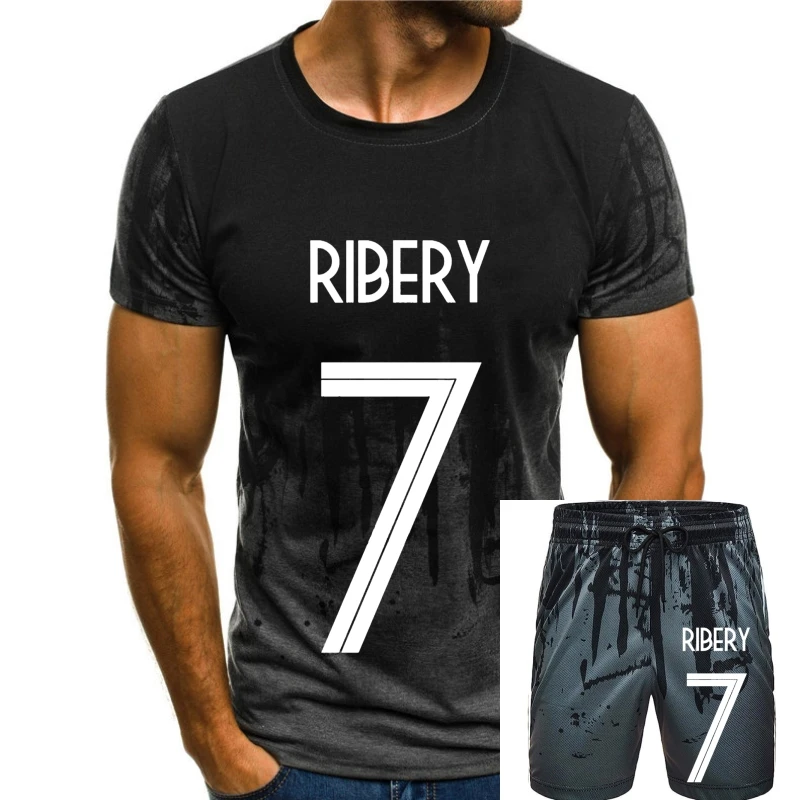 Мужская футболка с коротким рукавом, 10 цветов, для чемпионата мира по России, французский Рибери номер 7, новинка 2020
