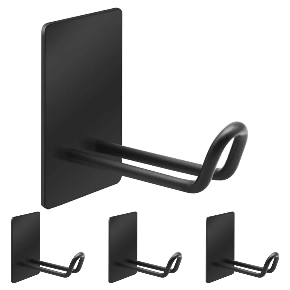 

Hooks Wall Hook Adhesive Hanger Key Towel Coat Decorative Holder Mount Sticky Hat Decoration Door Room Metal Bathroom Kids