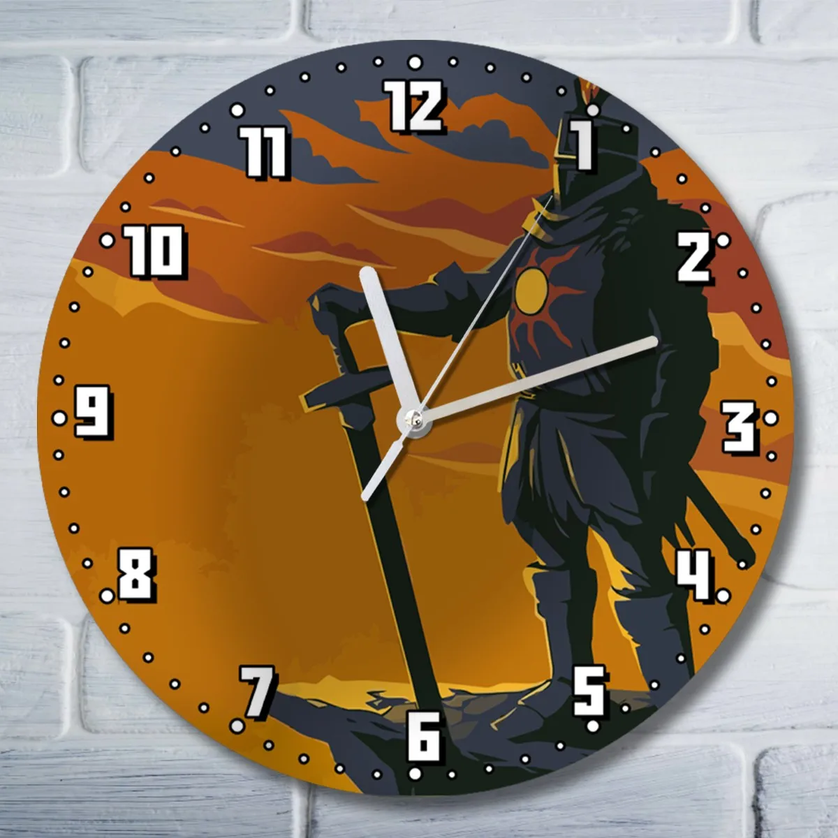 Настенные часы УФ Игры Dark Souls Remastered ( Дарк соулс Миядзаки Ремастер ) - 2265 |