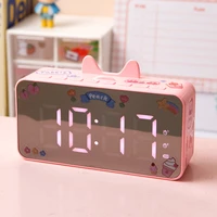 smart table alarm clock light child home digital timer cute alarm clock bedroom decor led despertador electronics gadget