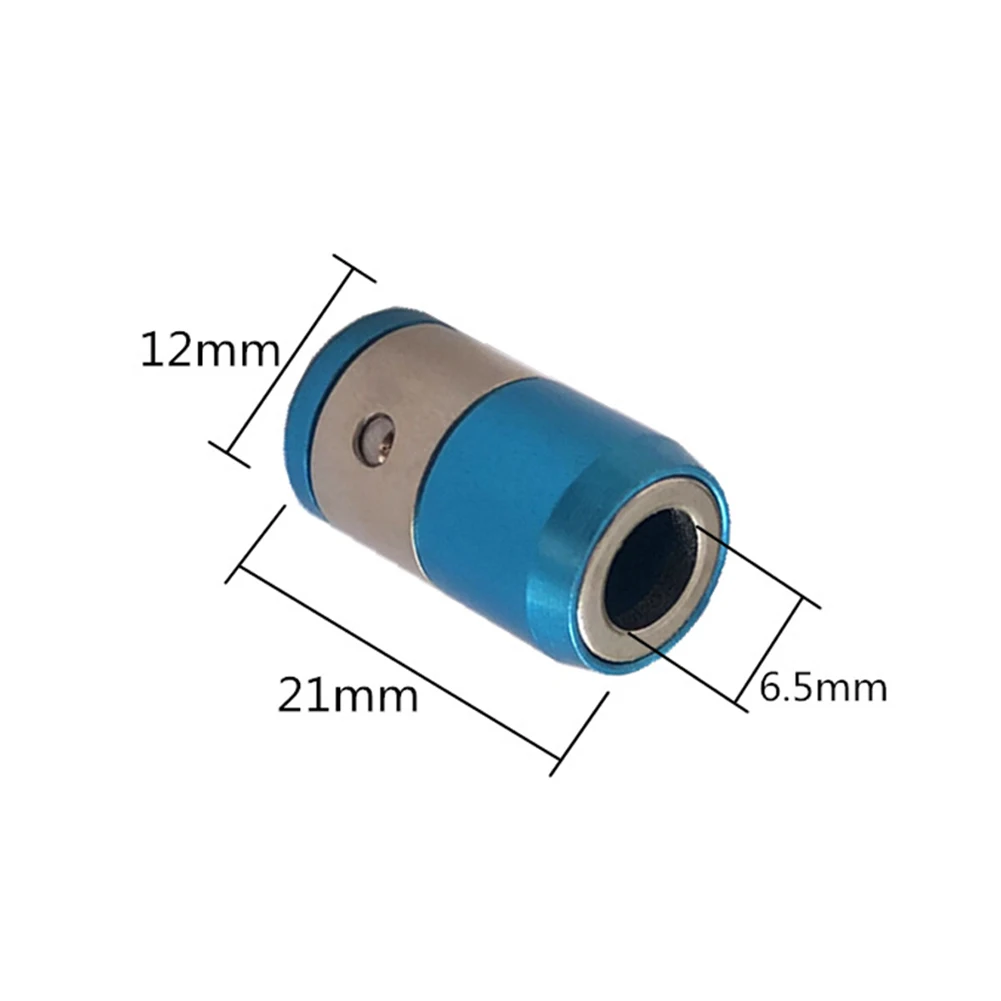 

5pcs Magnetizer Ring 6.35mm Batch Head Screwdriver Socket Strong Magnetism Metric Anti-impact