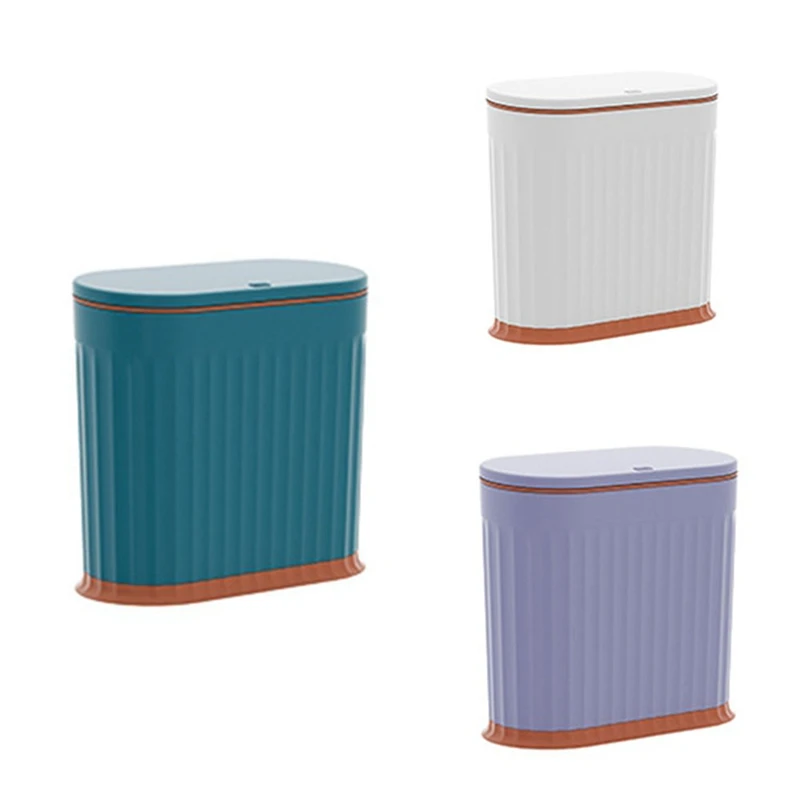 

Бытовые корзины для мусора с крышкой, 12 л