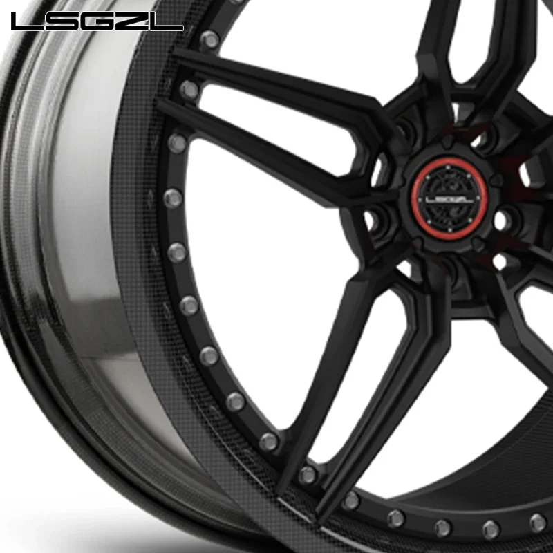 LSGZL заводская ступица из углеродного волокна изготовленная на заказ 18 19 20 21 дюйм