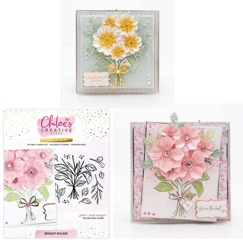 

Создание букета, прозрачные силиконовые штампы для рукоделия, скрапбукинг, товары для рукоделия, штампы, фотоальбом, изготовление открыток