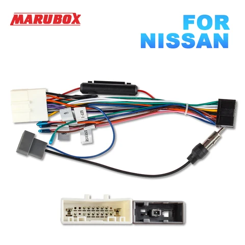 MARUBOX PX5/PX6 кабель питания для автомобильного мультимедийного Проигрывателя для TOYOTA, NISSAN, HONDA