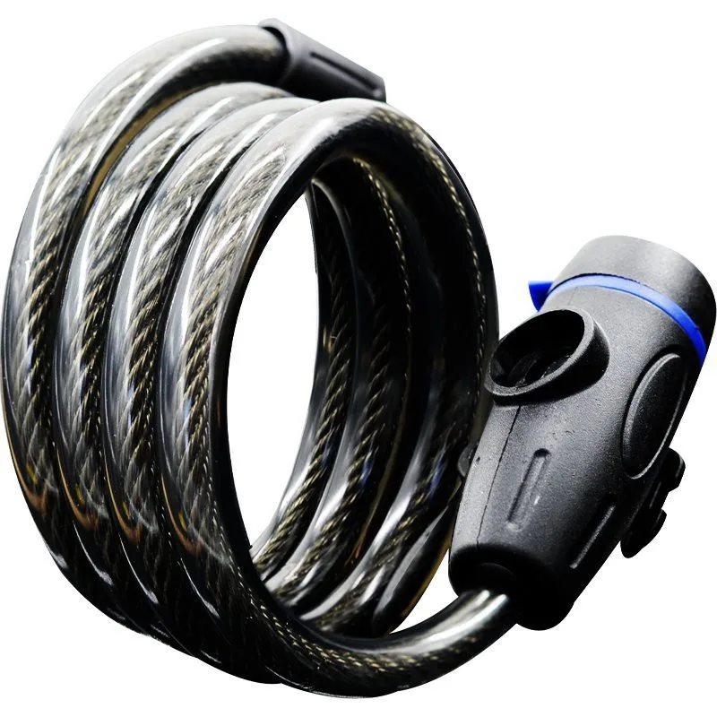 Замок для тяжелых мотоциклов 90 см металлический Противоугонный велосипедный