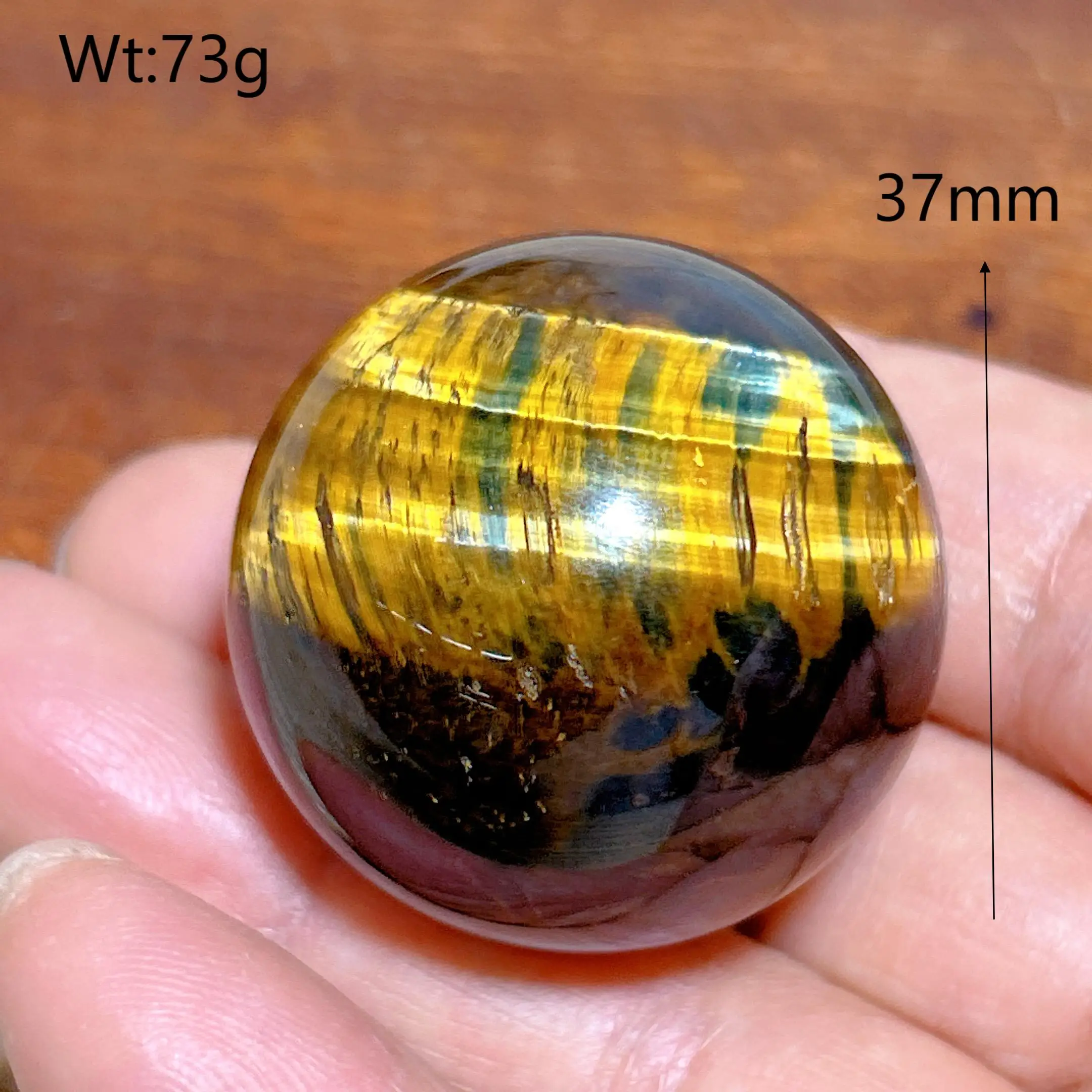 

Полированные кристаллы тигровый глаз синий желтый сфера