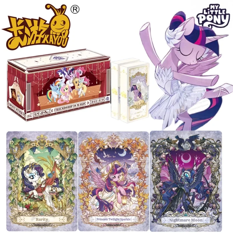 Фото KAYOU подлинная новая сумка My Little Pony Friendship Eternal Star Bag 2, ритм-луна AR, позолоченное украшение или коллекционная карта, подарок №1