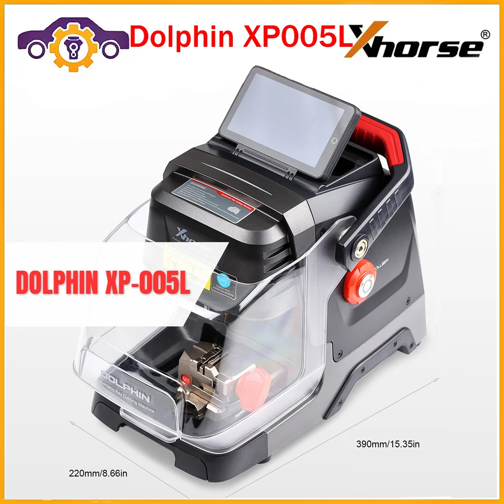 Машина для резки ключей Xhorse Dolphin XP005L II с регулируемым сенсорным экраном