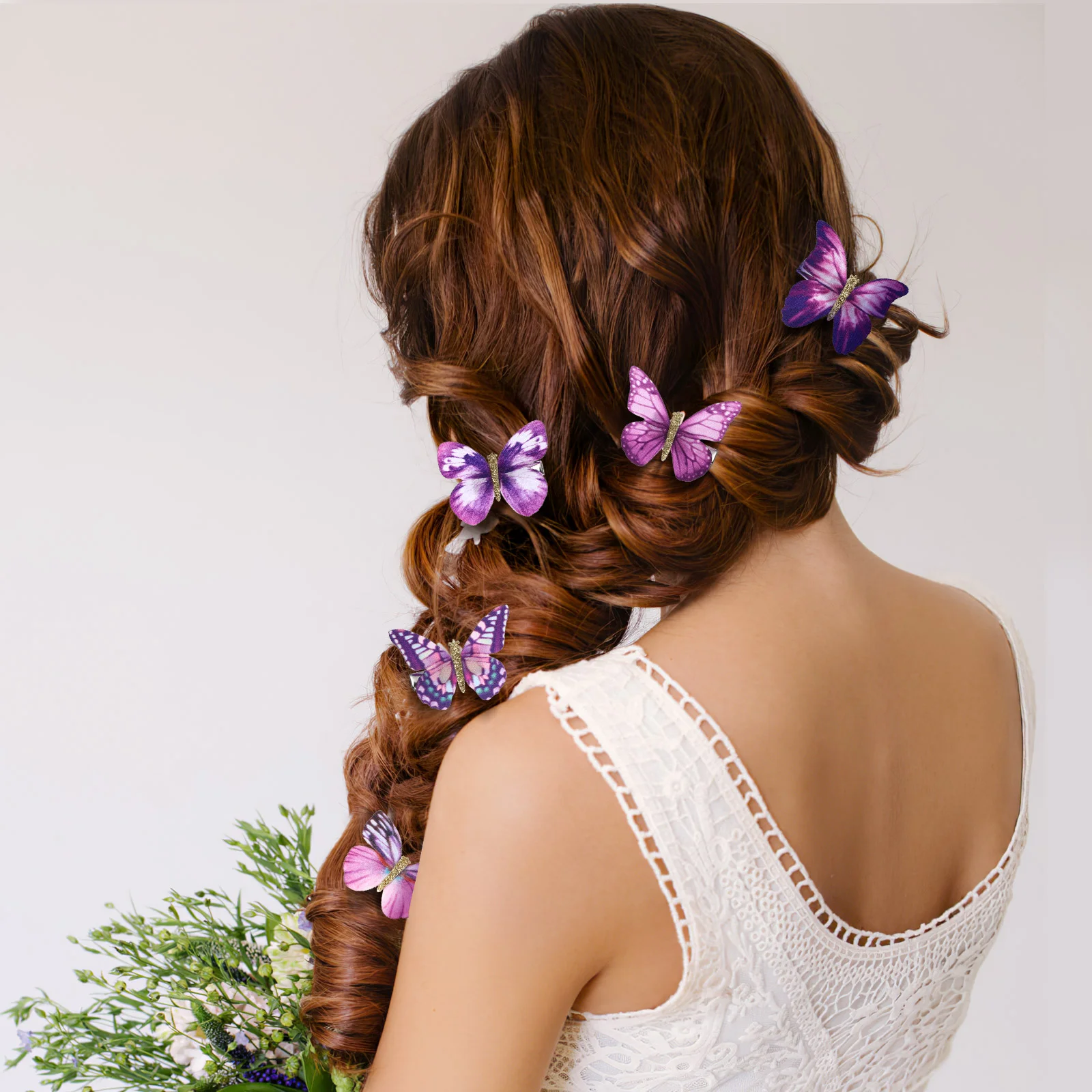 Заколки для волос-бабочки трехмерные заколки волос детские головные уборы