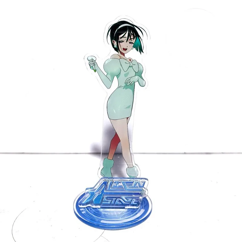 Фото Акриловая подставка-модель Alien Stage Anime: Мизи, Суа, Хёна, Тилл, Лука – милые мультяшные настольные украшения, подарки для фанатов и коллекционеров №4