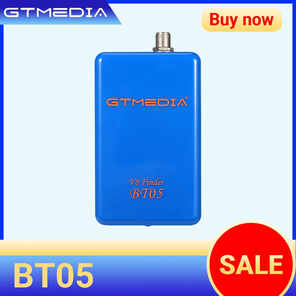 Спутниковый искатель GTMedia V8 Finder BT05 DVBS2 с поддержкой android и ios 1080p blueteeth BT sat finder