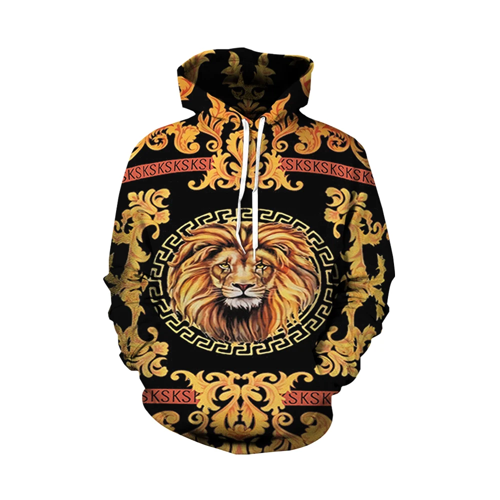 

Spring And Autumn Men's Anime Sports Hoodie Animal 3D Printing Clothing Boys And Girls Casual Jackets Winter 2021