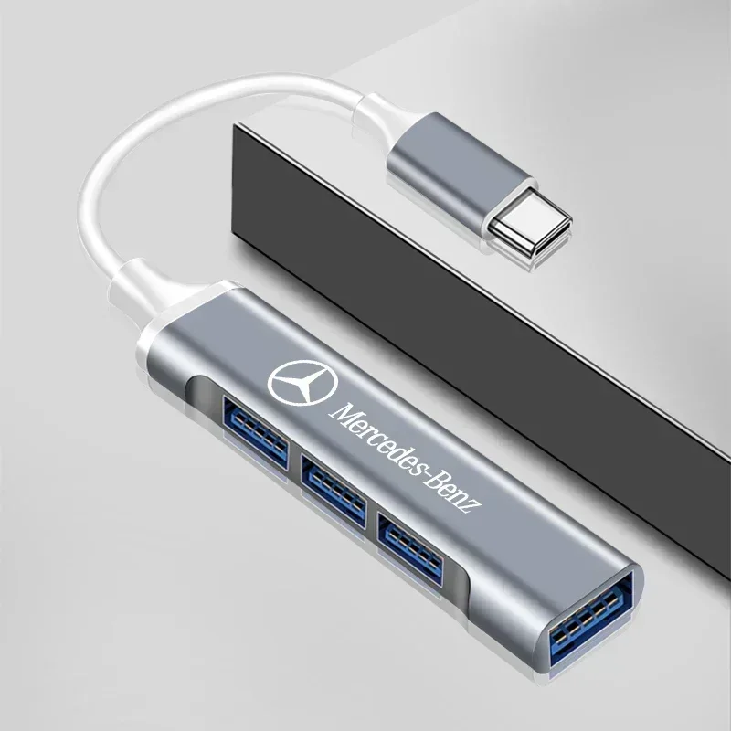 Автомобильные аксессуары поворотный USB-адаптер типа C многопортовый