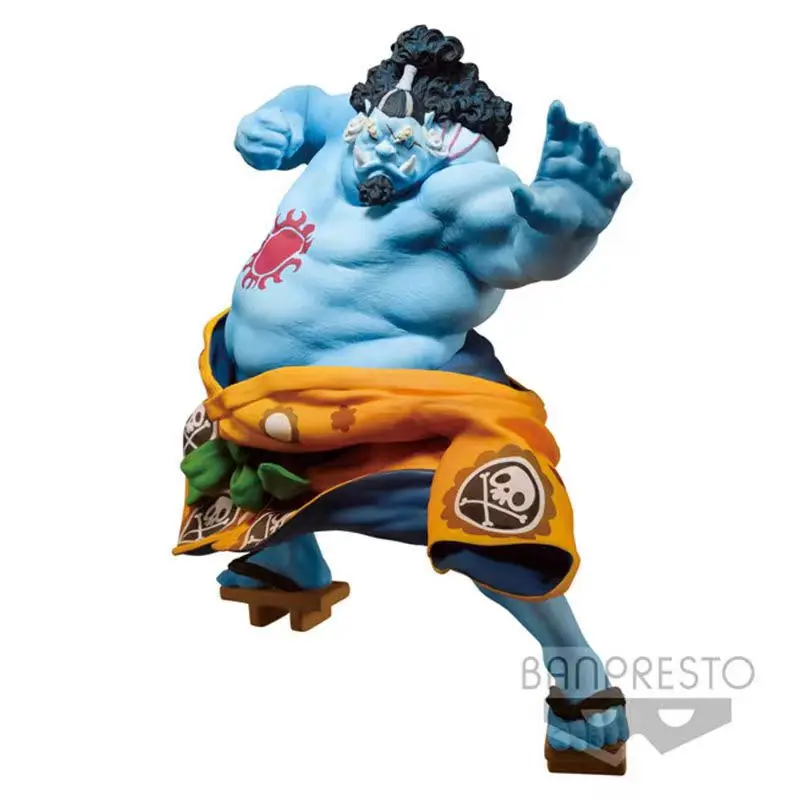 

In Stock 100% Original Banpresto BWFC The Top War 2 Vol.4 Jinbe PVC Action Figure Boxed Model Collection Model Toys for Boys