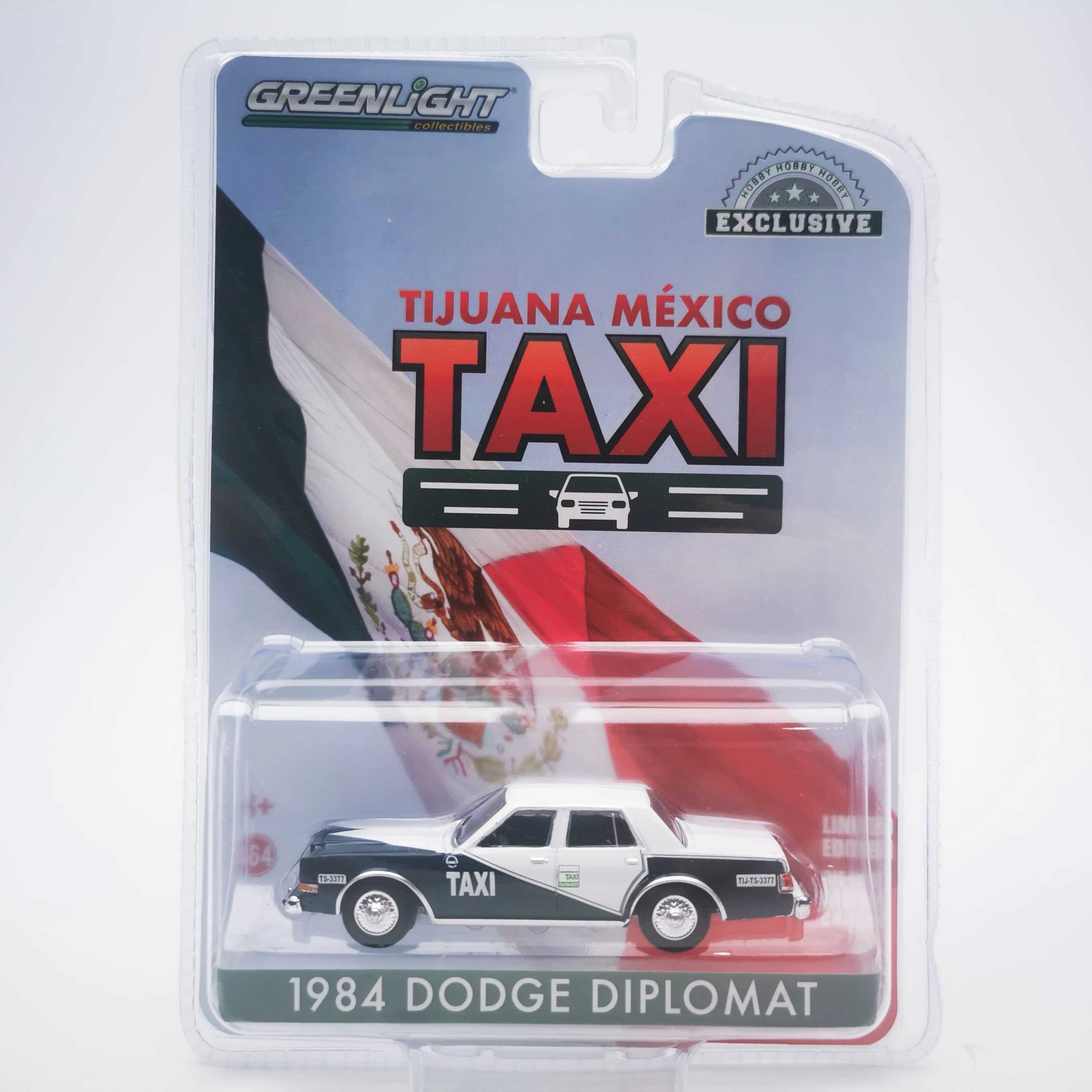 

GreenLight 1:64 DODGE DIPLOMAT 1984 Diplomat Taxi Limited Edition Simulation Alloy Static Car Model Toys Gift