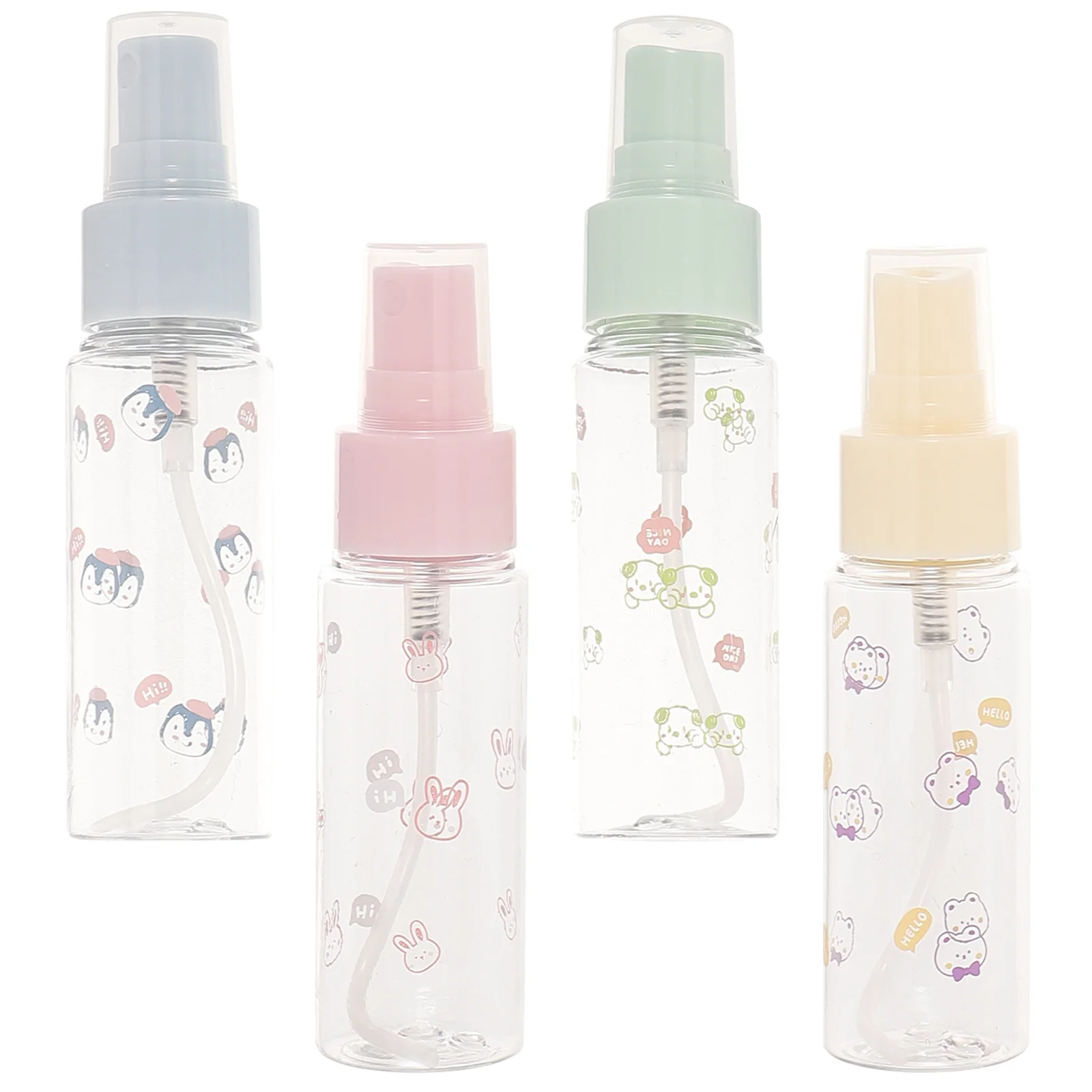 

Cartoon Small Spray Bottle Refillable Reusable Empty Containers Liquid Plastic