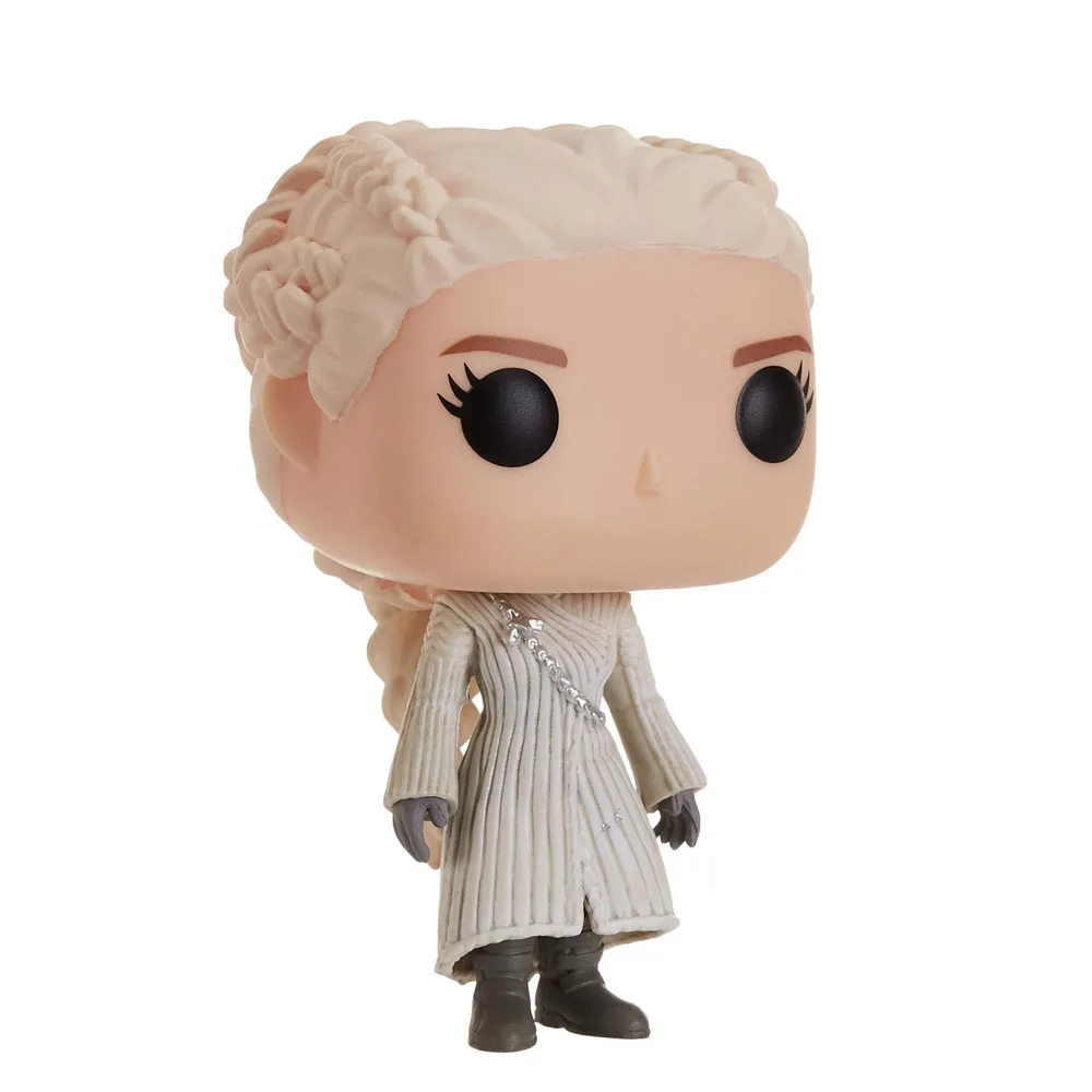 Телевизионные престолы Funko Pop # 59 Дейенерис Таргариен белое пальто виниловые