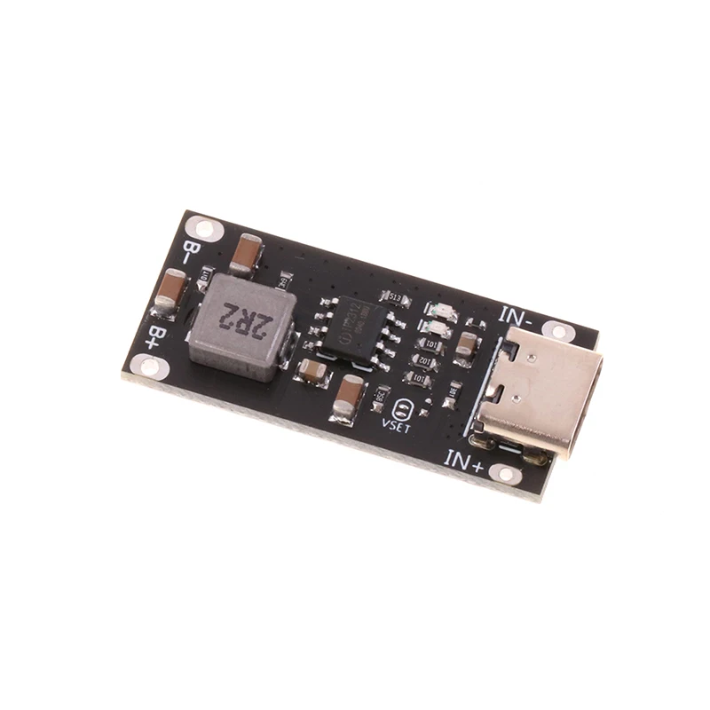 

Type C USB Input 3A Polymer Ternary Lithium Battery Quick Fast Charging Board IP2312 CC/CV Mode 5V To 4.2V