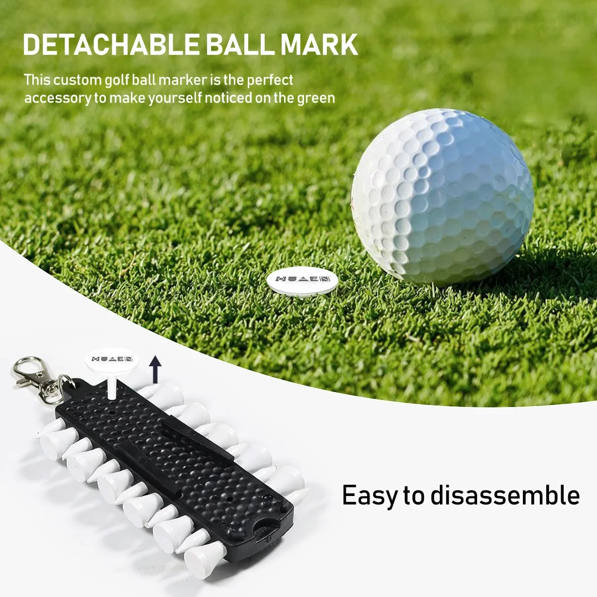 Держатель Рубашки Для Гольфа OTAUTAU С 12 Зелеными Крючками И Портативным