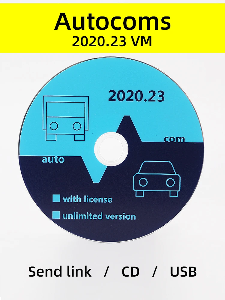 Autocoms 2020 23 Дельфин с активатором генератора ключей vd ds150e cd dvd Бесплатная Лицензия