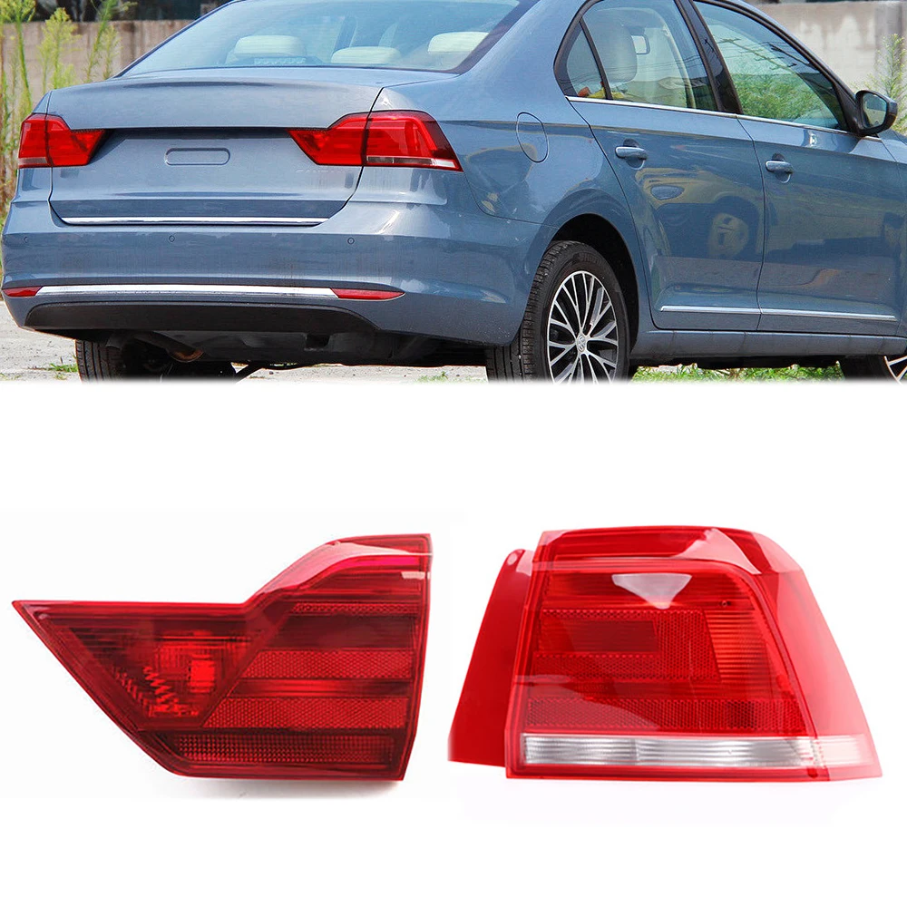 

Outside Inside Rear Brake Stop Lamp Rear Tail Light Rear Fog Light Reversing Lights For Volkswagen Santana 2016-2021 For Car