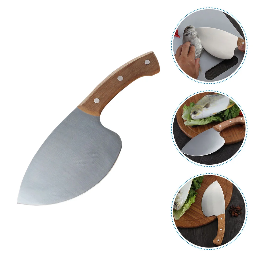 

Небольшой резак для резки рыбы, японская многофункциональная рыболовная нарезка сашими из нержавеющей стали, мясо тунца, Тайвань, большой к...