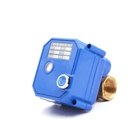 cwx 25s 2 way motorized valve brass ss304 mini electric actuator water control valve 3v 5v 6v 12v 24v 110v 220v dn15 dn20 dn25