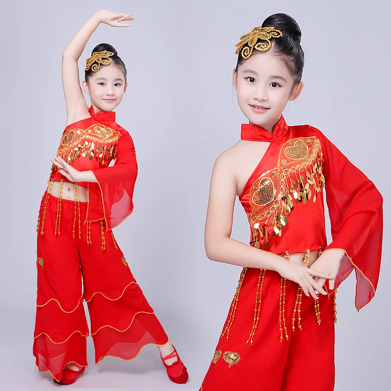 Детский классический танцевальный костюм для девочек фанатов выступлений в