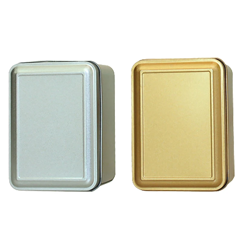 

Mini Tin Plate Storage Box Candy Can Jewelry Holder Jar Coin Earrings Headphones Storage Box Home School Portable Candy Box