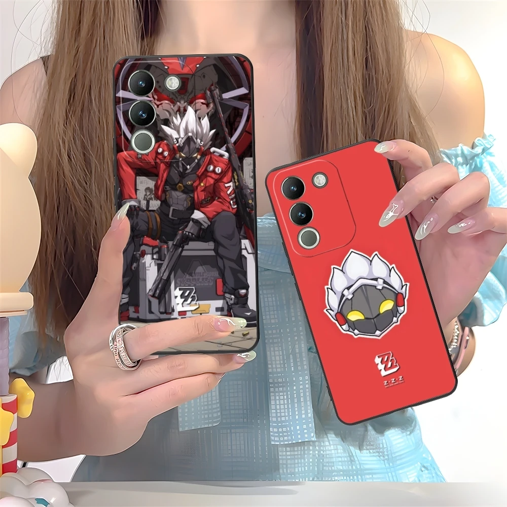 Zenless Zone Zero Billy Kid Mobile Phone Case for VIVO Y95 Y93 Y31 Y20 V19 V17 V15 Pro X60 NEX Black Soft Cover Shell