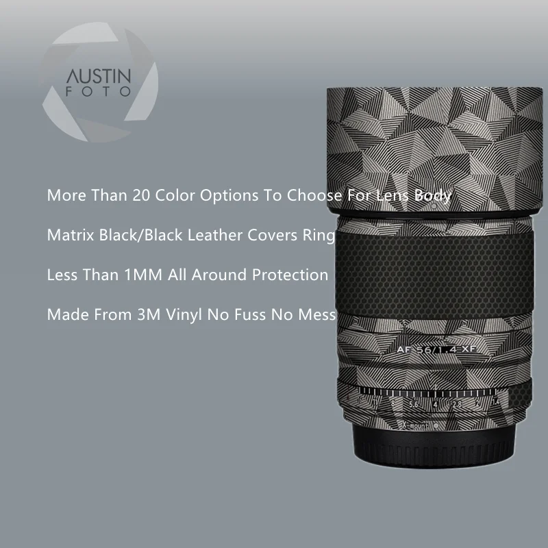 

AF56 Lens Skin Decal For Viltrox AF56 1.4 XF FujiProtector Wrap Film Lens Guard