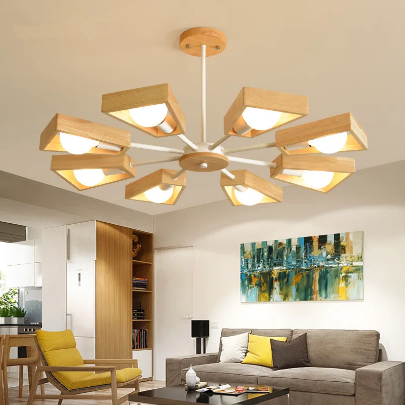 

Nordic creative windmill E27 chandelier Living room dining room bedroom study ceiling light fixture Commercial & Office Decorati