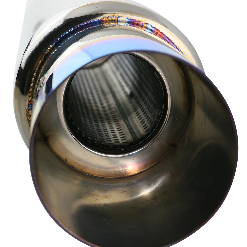 Универсальный автомобильный глушитель выхлопной трубы JZZ с высоким потоком