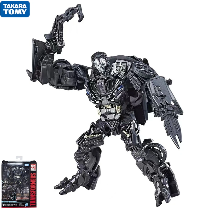 

Spot Transformers Studio Series Classic Movie 4 SS11 Lockdown 12Cm Deluxe Class Original Action Figure Kids Toys Birthday Gift