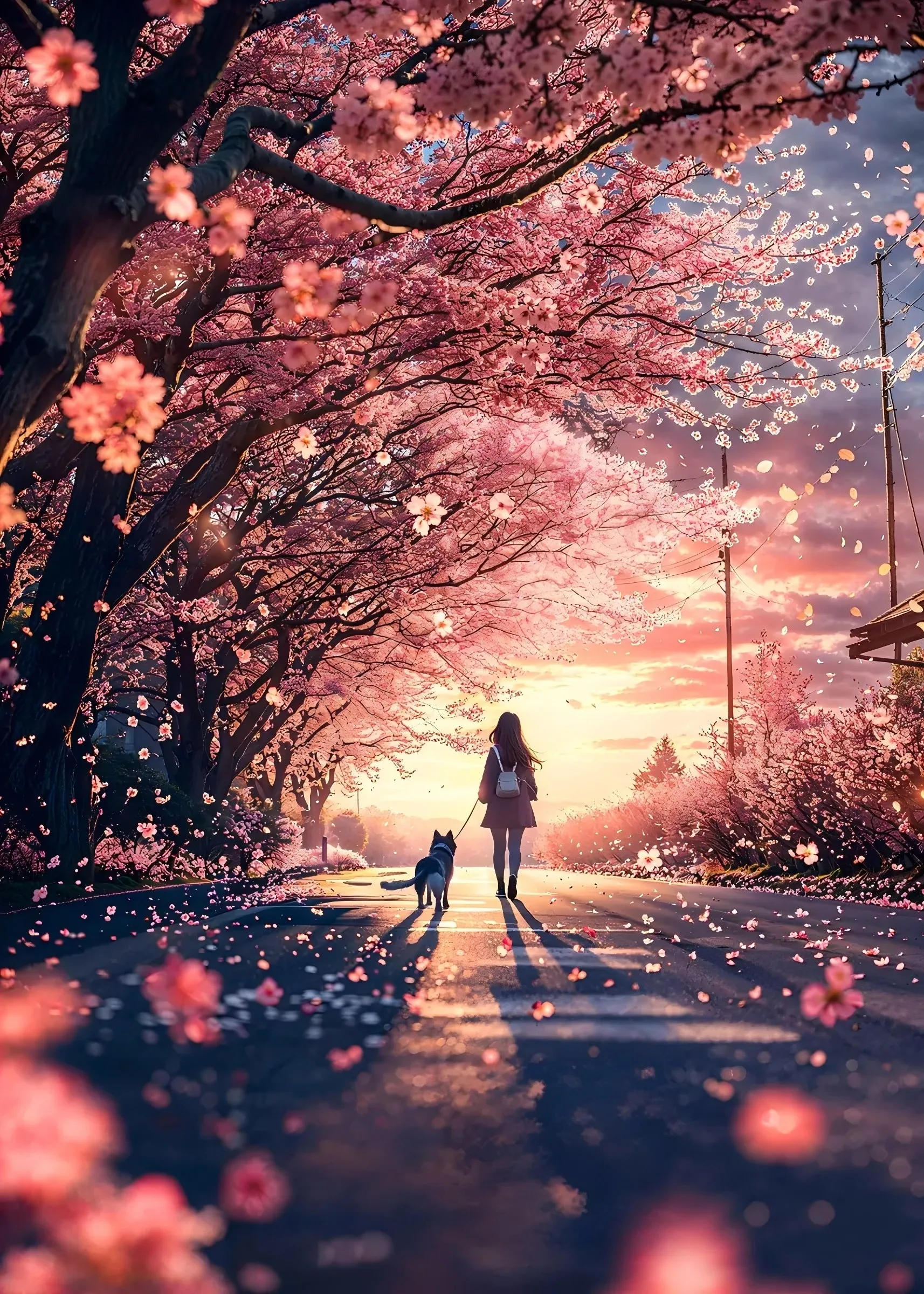 

Печать на холсте "Avenue Mount Fuji"